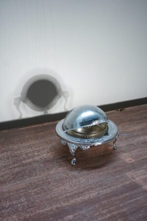 Vintage Style Silver Ash Tray