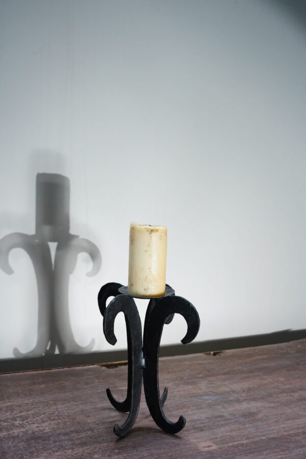 Wrought Iron Candle Holder