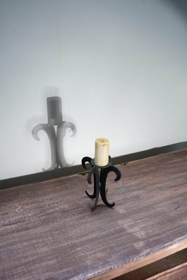 Wrought Iron Candle Holder