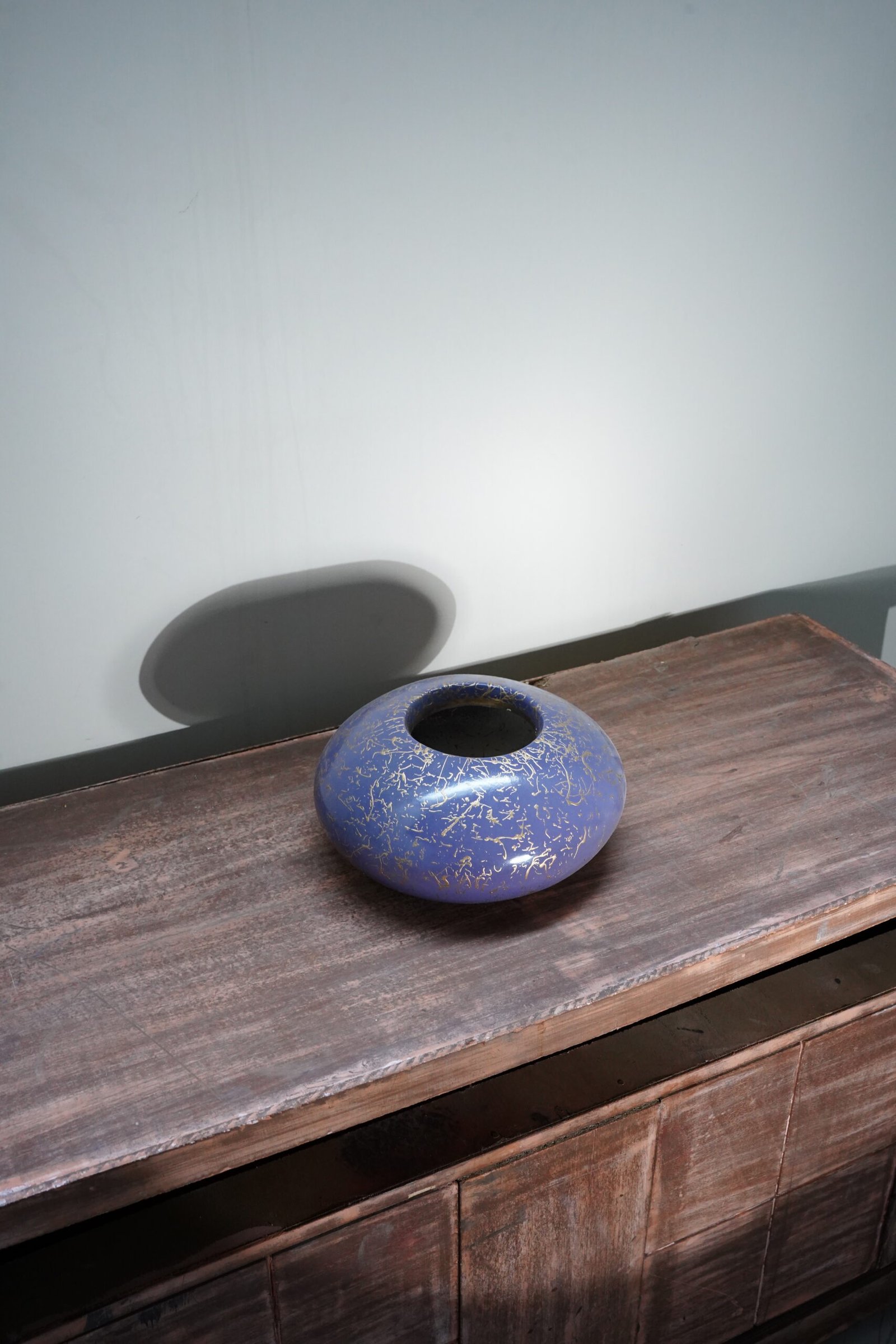 Purple Ceramic Bowl