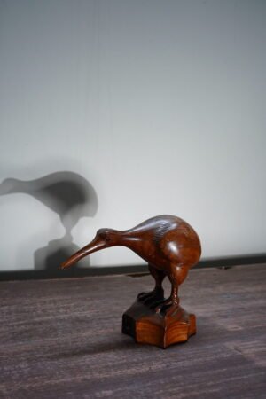 Wooden Kiwi Sculpture