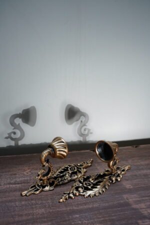 Vintage Candle Sconces (Pair)