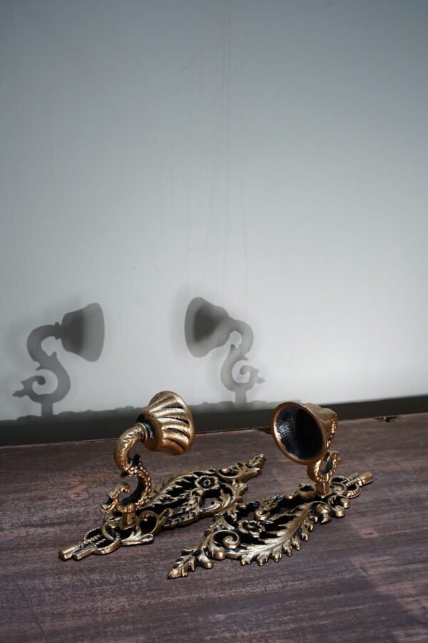 Vintage Candle Sconces (Pair)