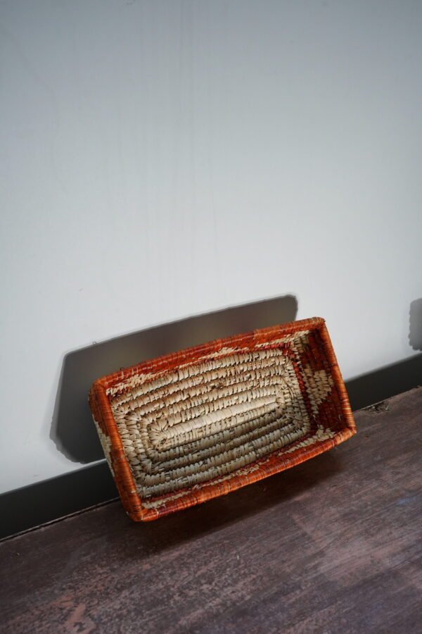Orange Wicker Basket - Image 3