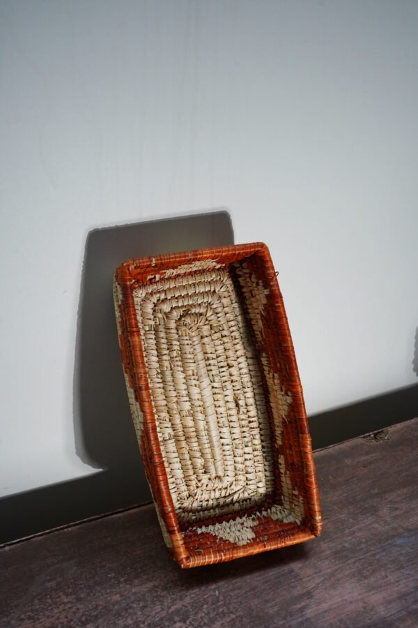 Orange Wicker Basket - Image 4