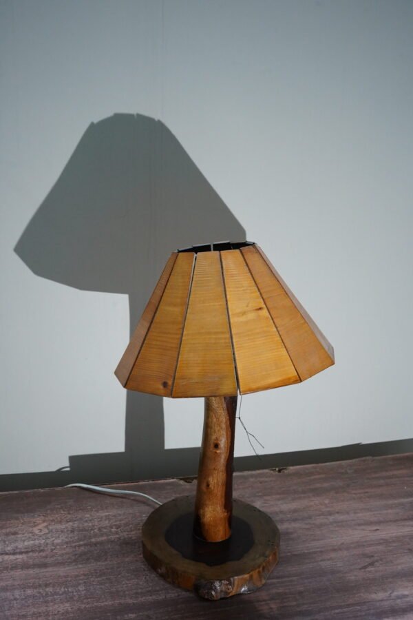 Solid Wooden Lamp - Image 2