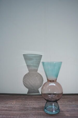 Colored Glass Vase